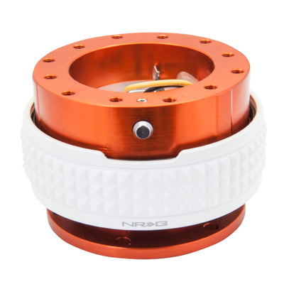 NRG Quick Release Kit - Pyramid Edition - Orange Body / Glow In The Dark Pyramid Ring