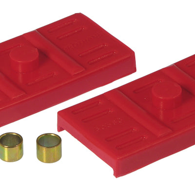 Prothane 67-69 Chevy Camaro/Firebird Lower Spring Pad (Mono) - Red