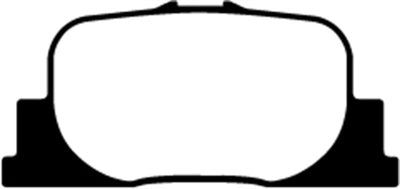 EBC 00-01 Lexus ES300 3.0 Yellowstuff Rear Brake Pads