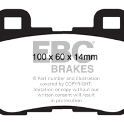 EBC 08-15 Infiniti G37 3.7 Bluestuff Rear Brake Pads