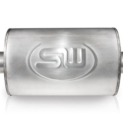 Stainless Works 2.25in ID CENTER INLET/ 2.25in OD CENTER OUTLET 4inX8in