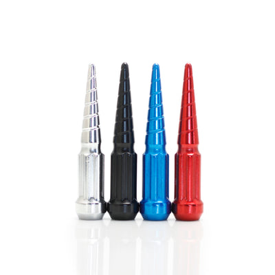 Wheel Mate Spiked Lug Nuts Set of 32 - Blue 9/16in