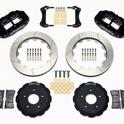 Wilwood Narrow Superlite 6R Front Hat Kit 13.06in Backdraft Cobra (BMW E36 Based)