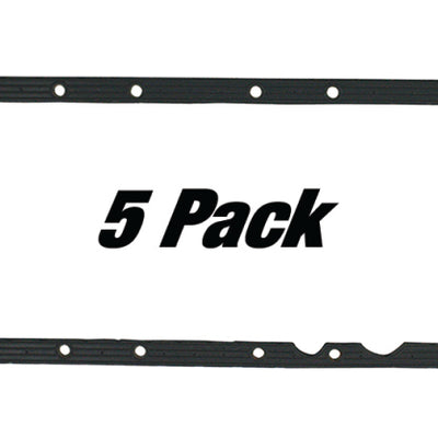 Moroso Chrysler 361-440 HEMI Oil Pan Gasket - One Piece - Reinforced Steel (5 Pack)