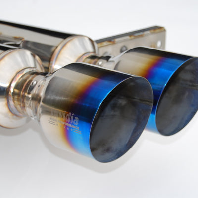 Invidia 2017+ Honda Civic Hatchback Sport/Sport Touring Gemini Titanium Tip Cat-back Exhaust