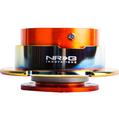 NRG Quick Release Gen 2.5 - Orange Body / Neochrome Ring