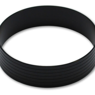 Vibrant Aluminum Union Sleeve for 5in OD Tubing - Hard Anodized Black
