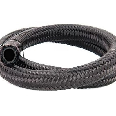 Torque Solution Nylon Braided Rubber Hose -10AN 20ft (0.56in ID)