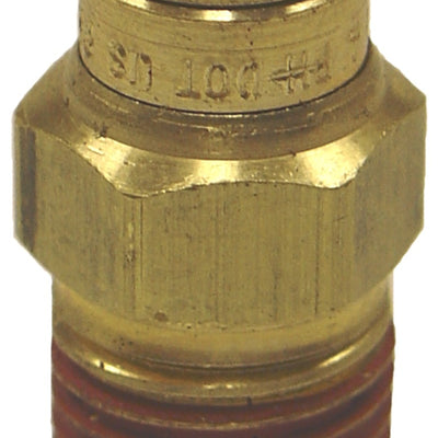 Firestone Male Connector 1/4in. NPT To 1/4in. PTC Straight Brass Air Fitting - 25 Pack (WR17603046)