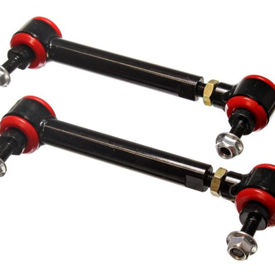 Energy Suspension Universal Red 6-3/4in-7-3/4in inAin Range Pivot Style End Link Set