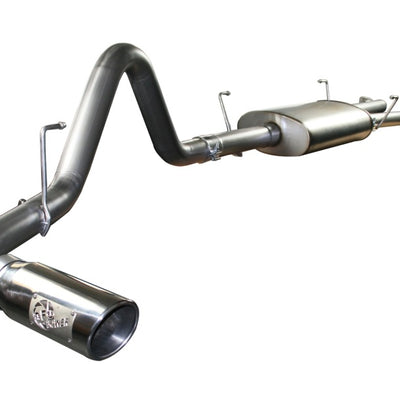 aFe MACHForce XP Exhausts Cat-Back SS-409 EXH CB Toyota Tundra 07-09 V8-4.7L (pol tip)