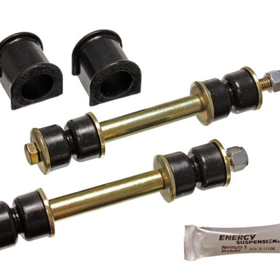 Energy Suspension 89 Toyota 4Runner 2/4WD Black 24mm Complete Front Sway Bar Bushing Set