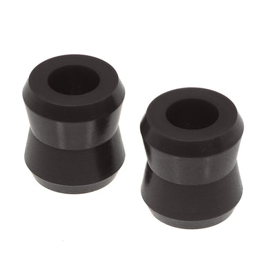 Prothane Universal Shock Bushings - Large Hourglass - 3/4 ID - Black