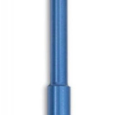 Moroso Valve Cover Wing Nuts - 1/4in-20 x 1-3/8in - Aluminum - Blue Powder Coat - 4 Pack