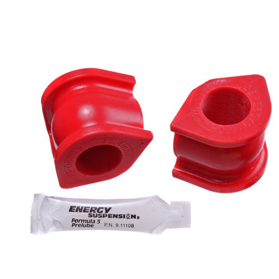 Energy Suspension 06-11 Honda Civic (Excl Si) 25.4mm Front Sway Bar Bushings - Red