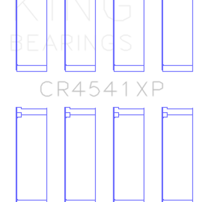 King Engine Bearings Honda F23 Performance Rod Bearing Set - Size STD
