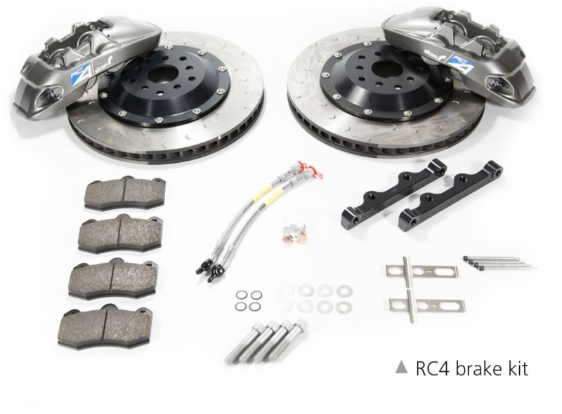 Alcon 2015+ BMW M3 F80 380x32mm 4 Piston Rear Brake Upgrade Kit - Grey