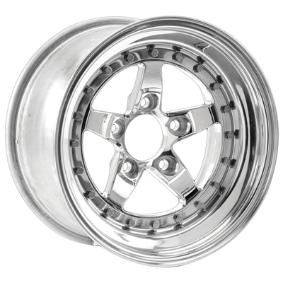 Weld Weldstar 15x15 / 5x4.75 BP / 4.5in. BS Polished Wheel - Non-Beadlock