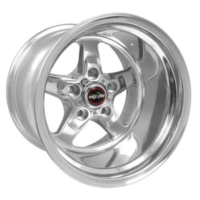Race Star 92 Drag Star 15x12.00 5x4.75bc 4.00bs Direct Drill Polished Wheel