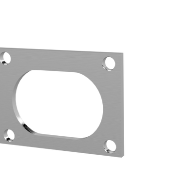 QTP Low Profile Weld-On QTEC Low Profile 4 Bolt Flange