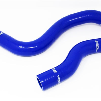 Torque Solution 2017+ Honda Civic Type-R Silicone Radiator Hose Kit - Blue