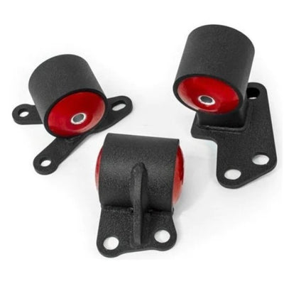 Innovative 92-95 Civic B/D Series Black Steel Mounts 95A Bushings (Auto to Manual Hydro 2 Bolt)