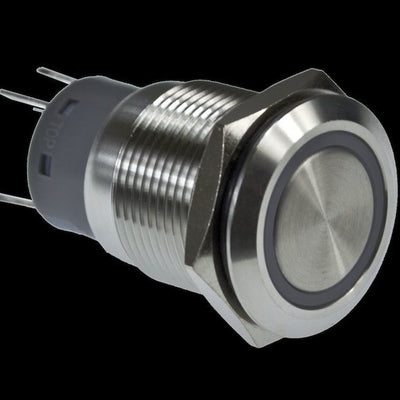 Hella Switch On/Off Ring 12V Blue 8Hg