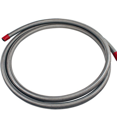 Aeromotive SS Braided Fuel Hose - AN-08 x 8ft