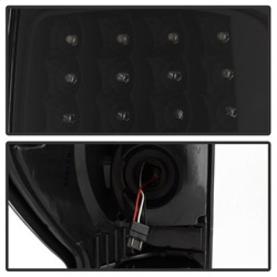 xTune Toyota Tundra 07-13 LED Tail Lights Black ALT-ON-TTU07-LED-BK