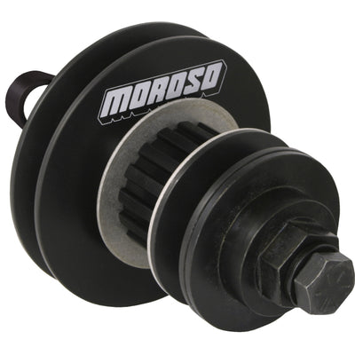 Moroso Chevrolet Small Block (Long) Dry Sump & Vacuum Pump Drive Kit - Flange Style w/Pulleys