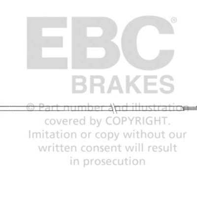 EBC 2011 Audi A6 2.0L Turbo Rear Wear Leads