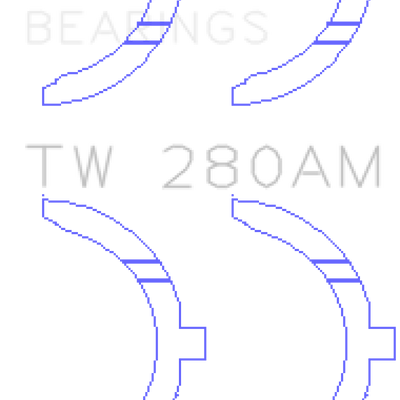 King Engine Bearings Toyota 1E/2E Thrust Washer Set