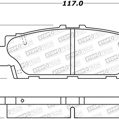 StopTech Street Brake Pads