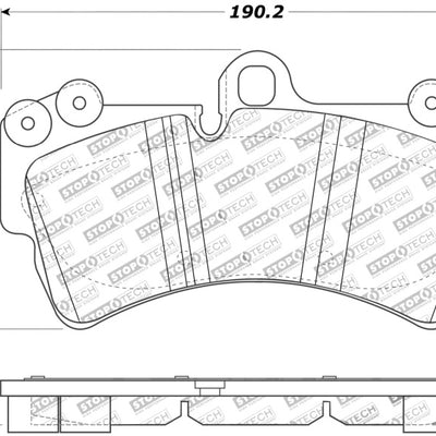 StopTech Street Touring Porsche Brake Pads