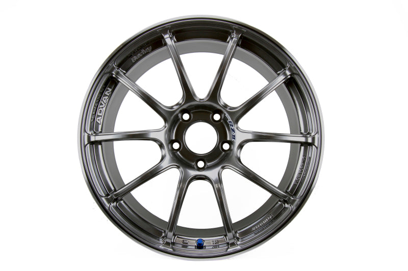 Advan RZII 18x10.0 +35 5x114.3 Racing Hyper Black Wheel