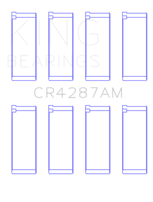 King Engine Bearings Acura B18C1/B18C5 L4/Honda 110CI  DOHC Rod Bearing Set - Size STD