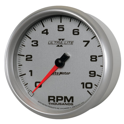 Autometer Ultra-Lite II 5 Inch 10000 RPM In-Dash Tachometer