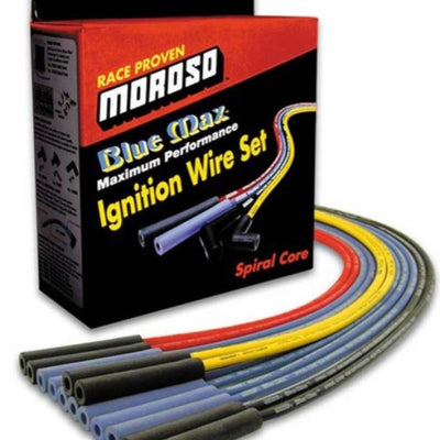Moroso Custom Ignition Wire Set - Blue Max - Spiral Core
