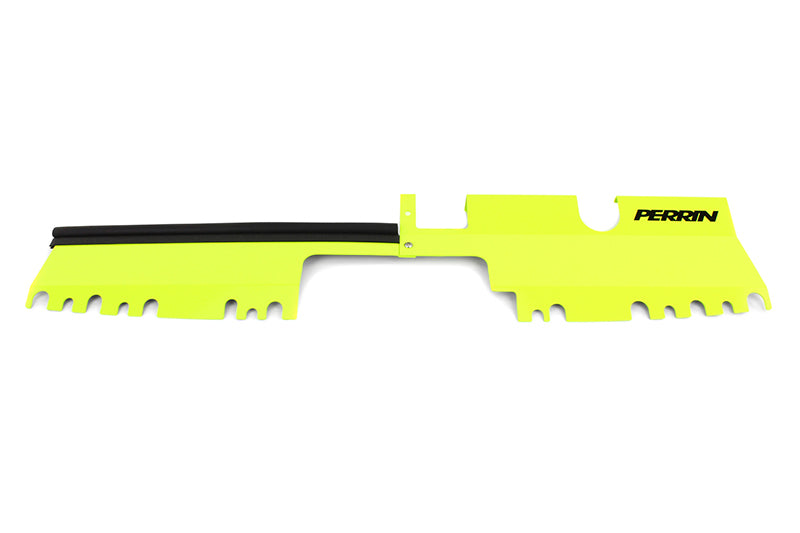 PERRIN 15-21 Subaru WRX/STI Radiator Shroud (With/Without OEM Intake Scoop) - Neon Yellow