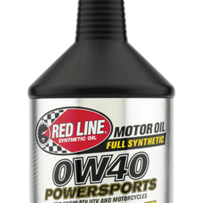 Red Line 0W40 Motor Oil Quart (For Four-Stroke Dirt Bikes/ATVs/Powersports Applications)