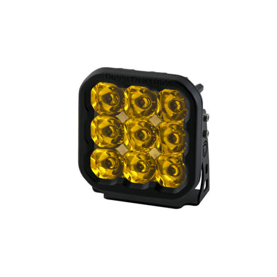 Diode Dynamics SS5 LED Pod Pro - Yellow Spot (Single)