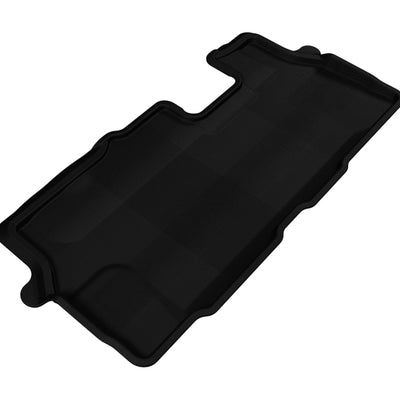 3D MAXpider 2009-2015 Honda Pilot Kagu 3rd Row Floormats - Black