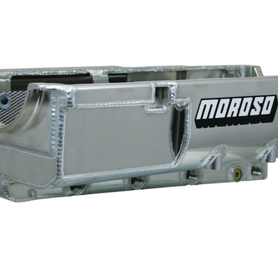 Moroso Donovan 700/DRC2/Merlin Big Block (w/Four Pick Ups) Drag Race Dry Sump Aluminum Oil Pan