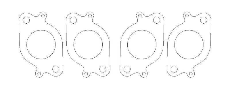 Cometic VW 1.8L 16V 85-96 Exhaust Set .030 inch MLS Head Gasket 1.525 inch Round Port