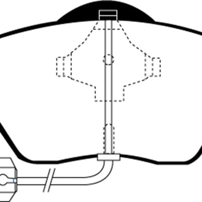 EBC 00-01 Volkswagen Passat 1.8 Turbo Greenstuff Front Brake Pads