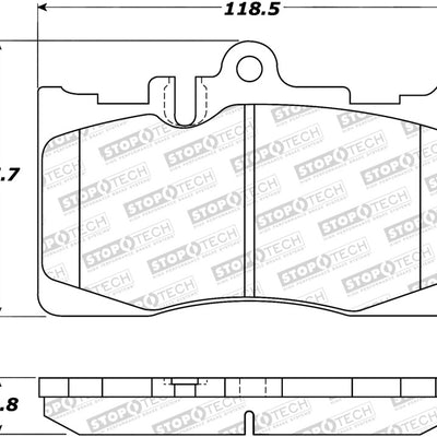 StopTech Street Brake Pads