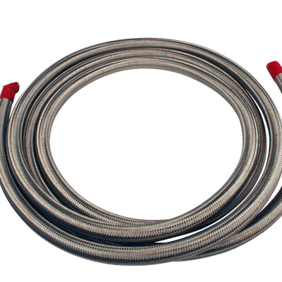 Aeromotive SS Braided Fuel Hose - AN-10 x 12ft