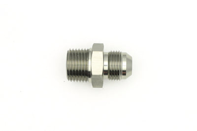 DeatschWerks 8AN Male Flare To 1/2in. Male NPT Adapter
