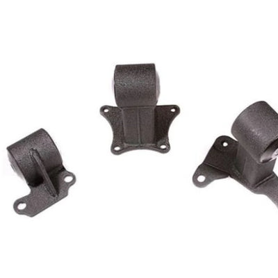 Innovative 94-97 Accord H/F Series Black Steel Mounts 95A Bushings (EX Chassis H22/F22A)