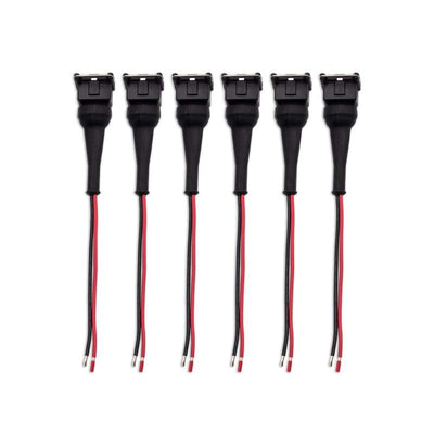 BLOX Racing Injector Pigtail Ev1 Female - Set Of 6